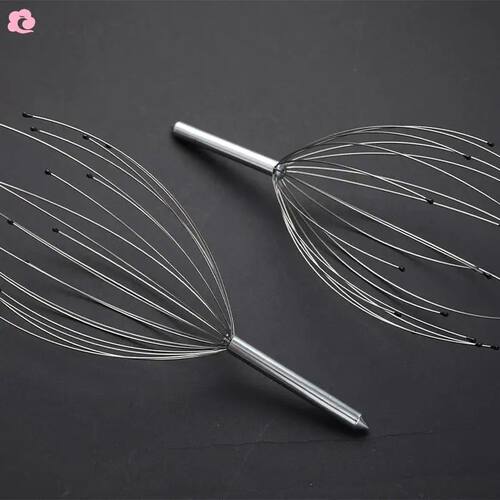 Handheld Head Massage Scratcher, massageadores do couro cabe