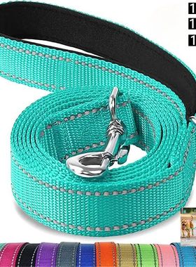 Arnés con correa de plomo para perros y gatos, cuerda de re