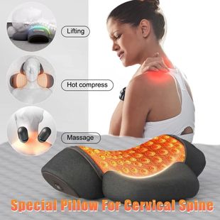 Neck Massage Pillow Cervical Massager Spinal Traction Device