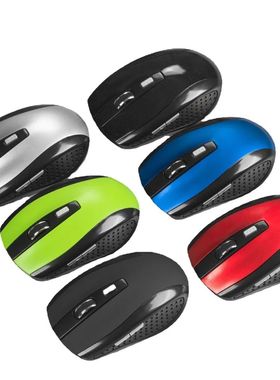Rato sem fio silencioso 2.4g portátil móvel óptico escrit