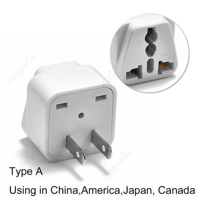 Adaptador de enchufe de EE. UU., adaptador de viaje american