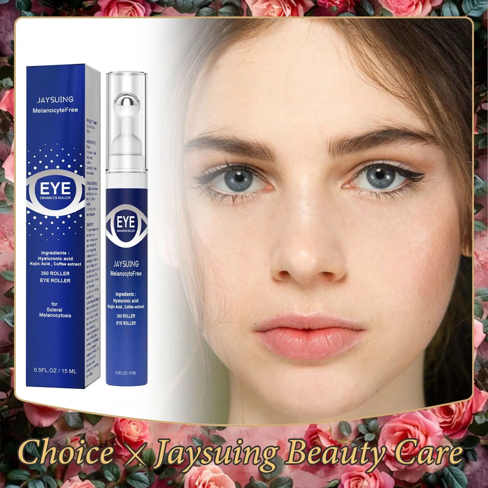 Enhance Eye Roller Serum Anti fatigue Lightening Melanin Rem - 实物图