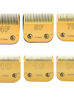 10#15#4F#5F#7F# Detachable Pet Dog Grooming Clipper Carbon S