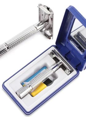 Maquinilla de afeitar con cuchilla para hombre, cuchillo de