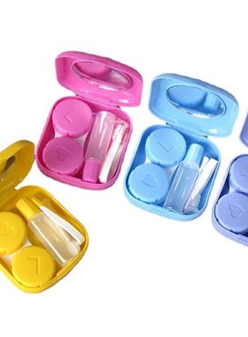 Fruta Dos Desenhos Animados Caso Contato Lens Box Kit, Pin?a