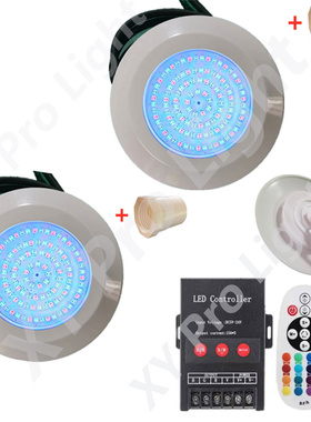 Luz LED RGB para Piscina, 12W, DC12V, Bluetooth, Control por