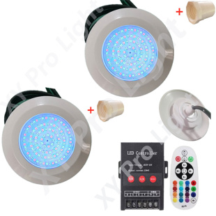 Luz LED RGB para Piscina, 12W, DC12V, Bluetooth, Control por