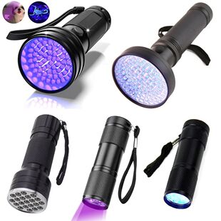 Linterna ultravioleta con luz LED UV, secador de aluminio im