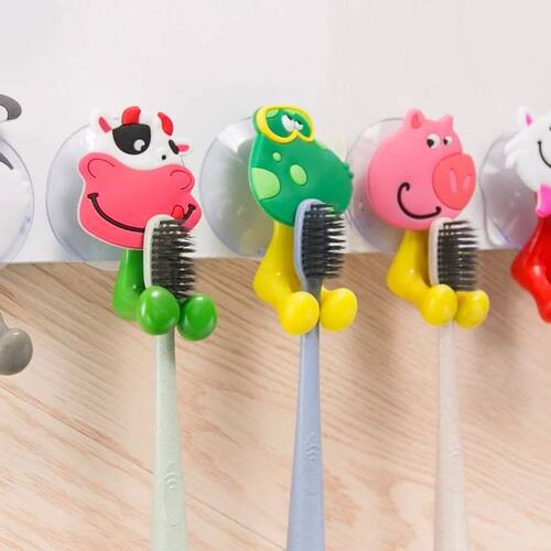 Soporte de silicona multifuncional para cepillo de dientes,