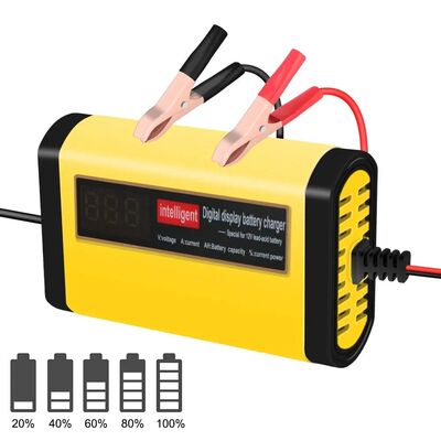 Cargador de batería de coche completamente automático, pan