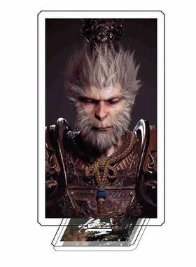 Figura de A??o Anime com Suporte Acrílico, Mito Preto Wukon