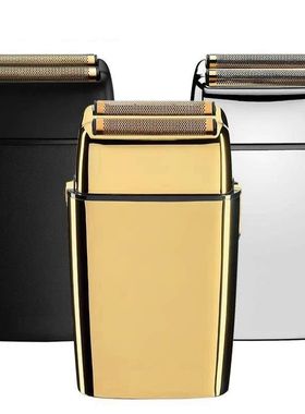 Afeitadora eléctrica recargable de Metal para hombres, máq