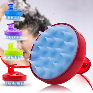 Manual Head Scalp Care Massage, Shampoo Hair Comb, Emagrecim