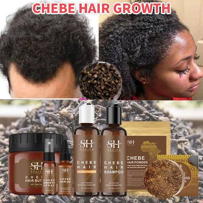 óleo africano do crescimento do cabelo do pó do chebe, pro