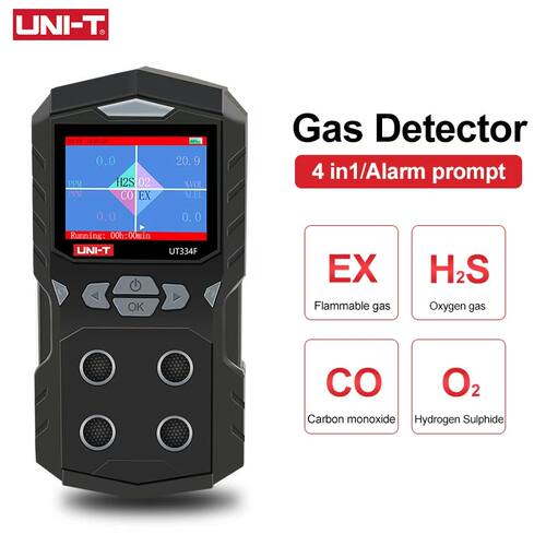 Detector de fugas de Gas UNI-T serie UT334, probador de Gas
