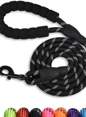 Cuerda nzada de nailon para perros medianos y grandes, corre