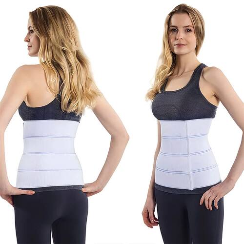Plus Size Bariátrica est?mago abdominal Binder barriga apoi
