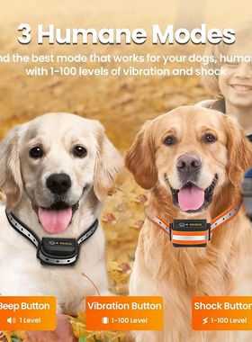 Robeco-Collar de ennamiento eléctrico para perros, disposit