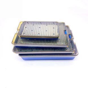 Case Disinfection Autoclavable Box Sterilization For Tray