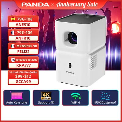 PANDA-proyector de música PF03 4K, IP5X, a prueba de polvo,