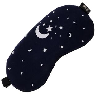 Máscara para dormir de algod?o e linho, Blinder Patch, Al?a