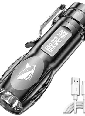 Poderosa lanterna tática led, impermeável, recarregável,