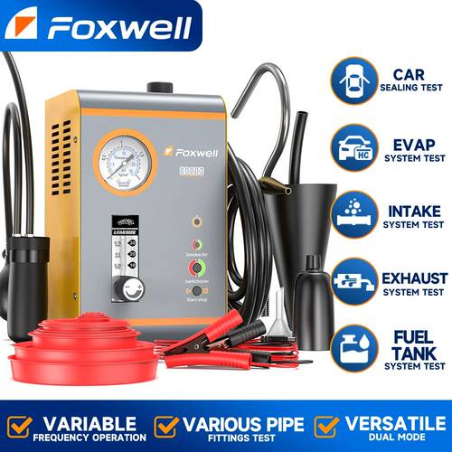 FOXWELL-máquina de humo automotriz SD203, 12V, bomba de air