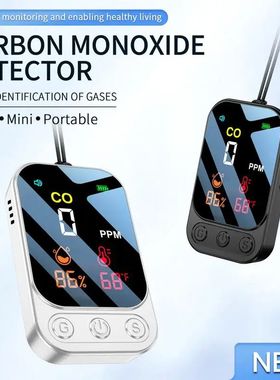 Detector de monóxido de carbono portátil, Mini Monitor de