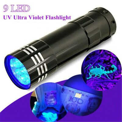 Linterna UV para mascotas, lámpara ultravioleta de 395nm, l