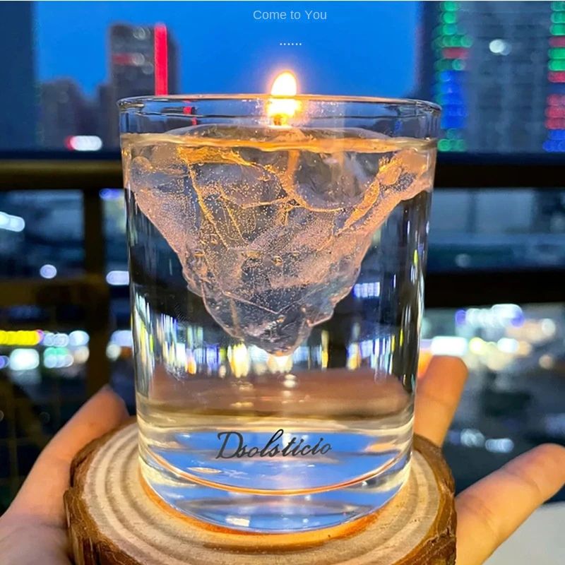 Vela suspensa de aromaterapia iceberg difusor criativo de fr