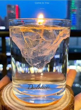 Vela suspensa de aromaterapia iceberg difusor criativo de fr