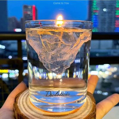 Vela suspensa de aromaterapia iceberg difusor criativo de fr