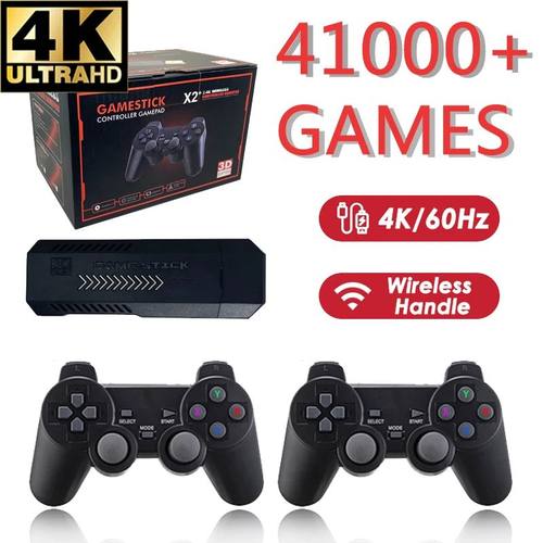 Consola de videojuegos X2 Plus 4K HD, 128G, 41000 juegos 3D