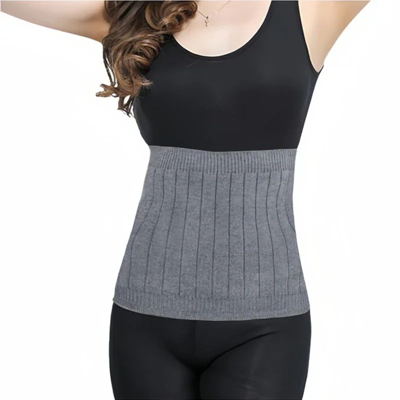 Suporte Elástico de Cintura de Cashmere para Mulheres, Cint