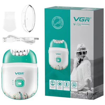 VGR Electric Women Epilator For Face Hair Removal Machine Le