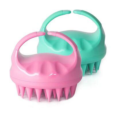 Silicone Scalp Massagem Pente para Cabe?a Corpo Shampoo Hair