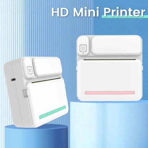MINI impresora térmica portátil C19, máquina de impresió
