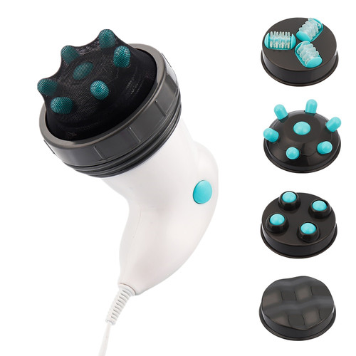 Massageador elétrico anti-celulite, 4 em 1, infravermelho,