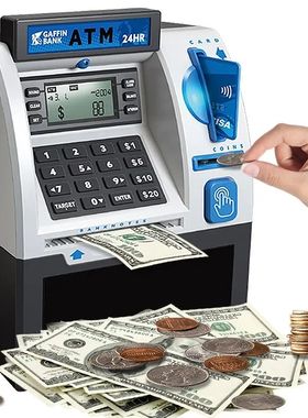 Crian?as atm depósito automático máquina de brinquedo int