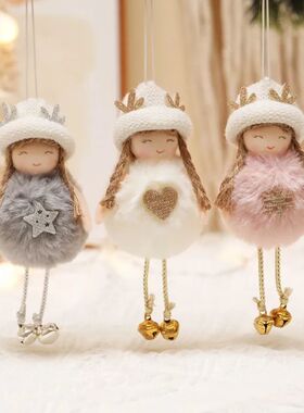 Boneca do anjo do Natal para a decora??o home, ornamento do