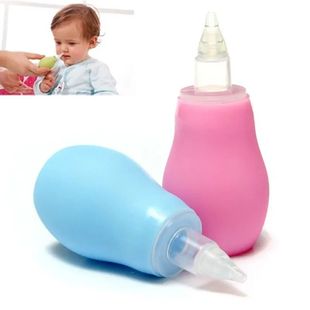 Nasal Nariz Silicone bebê Aspirado Aspirador
