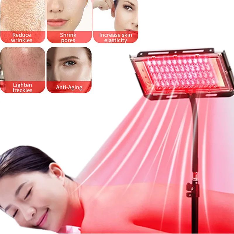 Red Light Therapy Lamp Infrared Light Therapy with Adjustabl