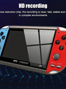 Consola de juegos portátil X7, reproductor de Audio y víde