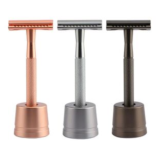 Whityle maquinilla de afeitar de doble filo para hombre, maq