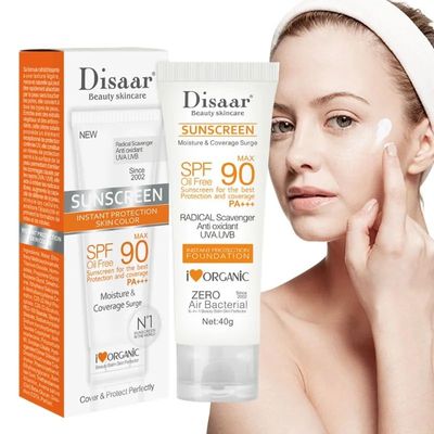 Disaar Protetor Solar Facial SPF90 Lo??o, Creme Solar Protet