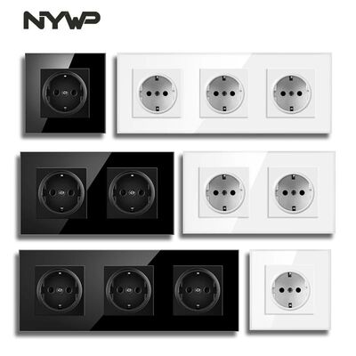 Nywp-toma de corriente de cristal de pared, enchufe con cone