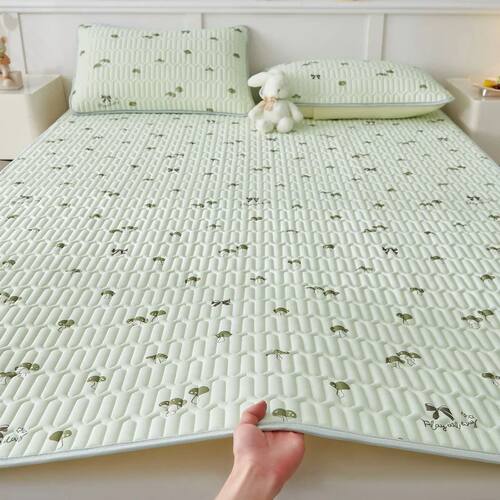 New Printed Natural Latex Filling Summer Mat for Bed Cooling