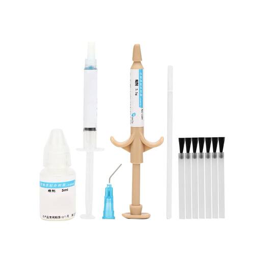 Juego de soporte Dental profesional, adhesivo de ortodoncia,