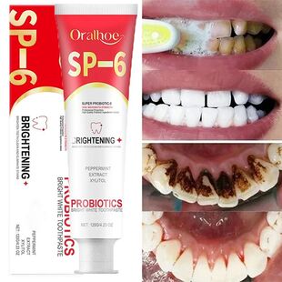 para mancha Creme probiótico remove dental branquear