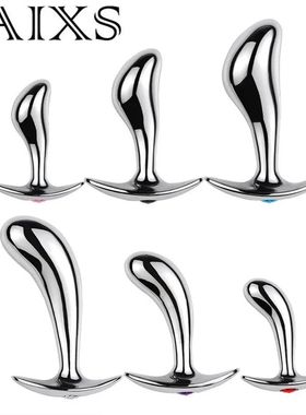 Mertal anal plug p ponto estimulador massageador de próstat